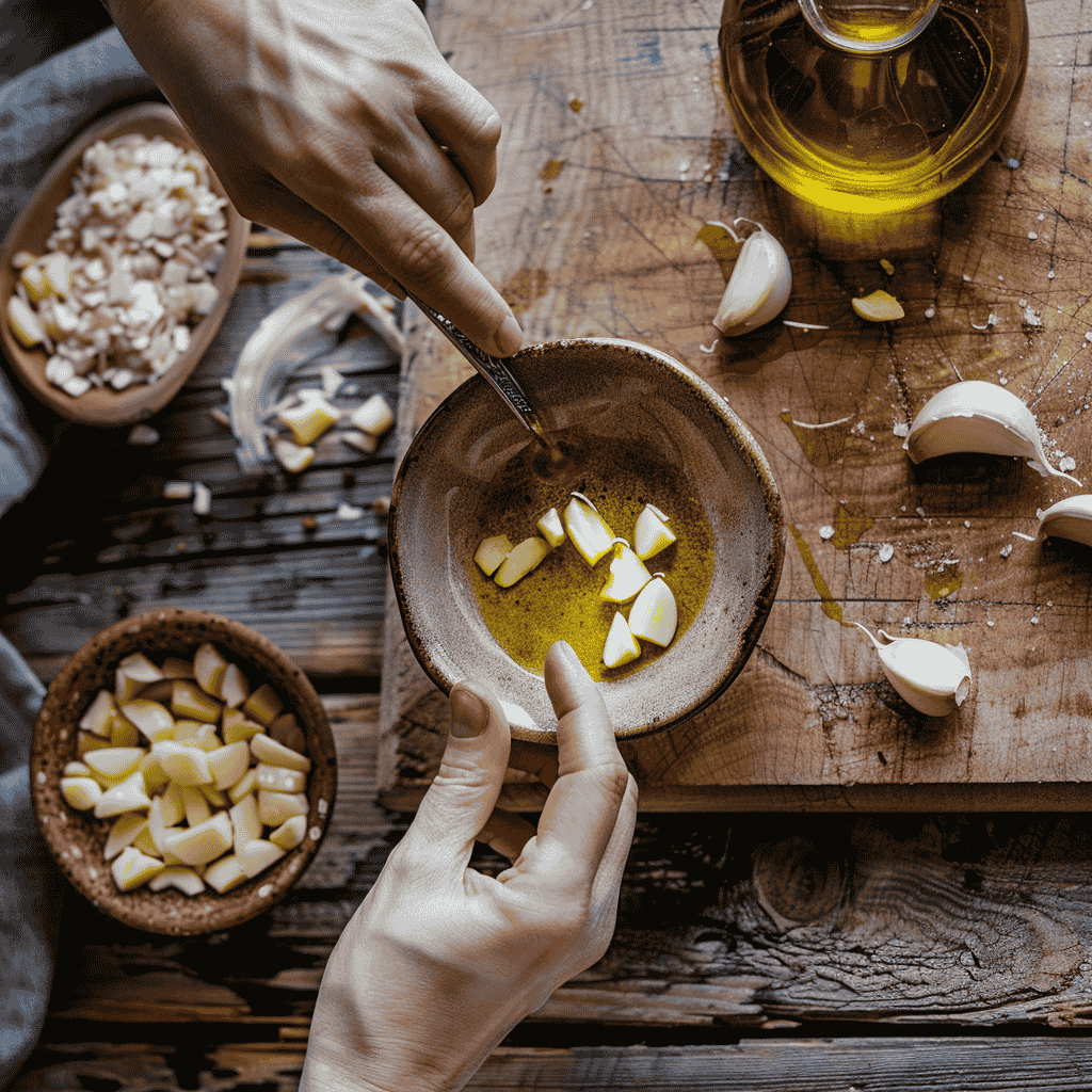 Garlic and Olive Oil Benefits